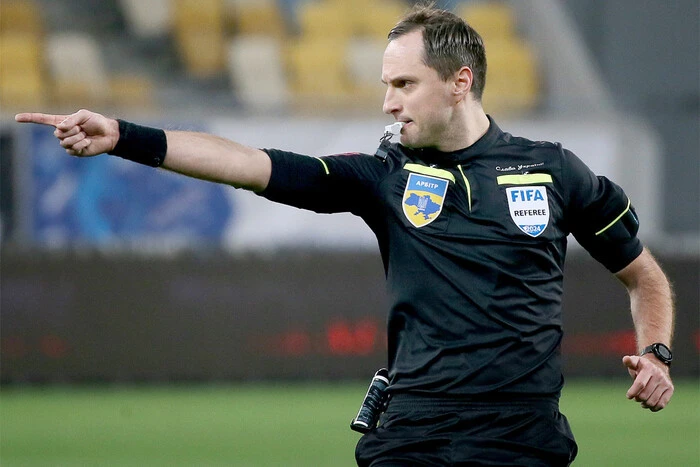 Ukrainische Schiedsrichter werden im Qualifikationsspiel zur Fußball-Weltmeisterschaft arbeiten