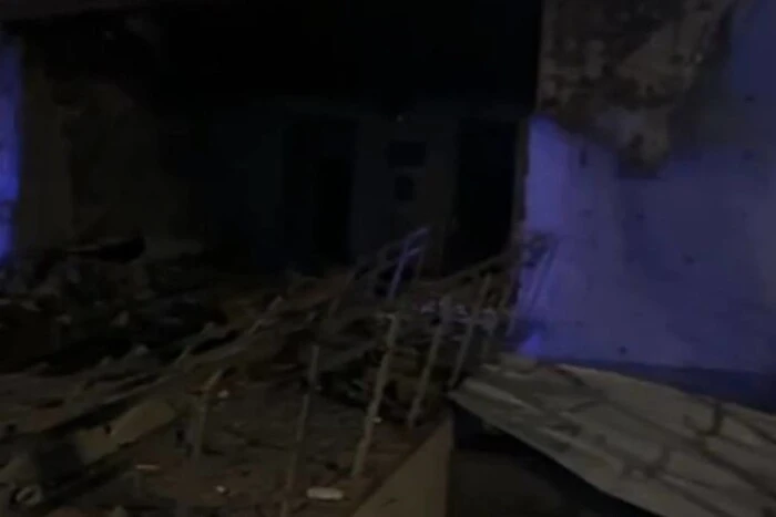 Rocket attack on military hospital