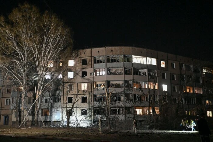 Emergency rescue operations in Kryvyi Rih