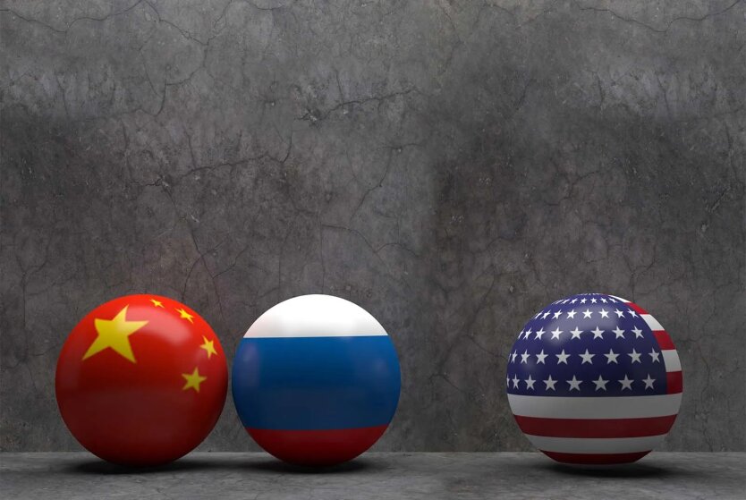 The World of Three Empires: The US, Russia, and China
