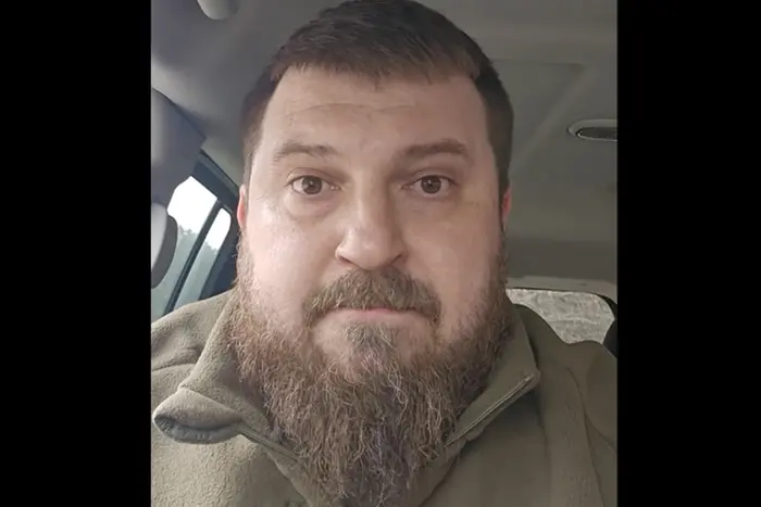 Military officer after the strike in Kropyvnytskyi