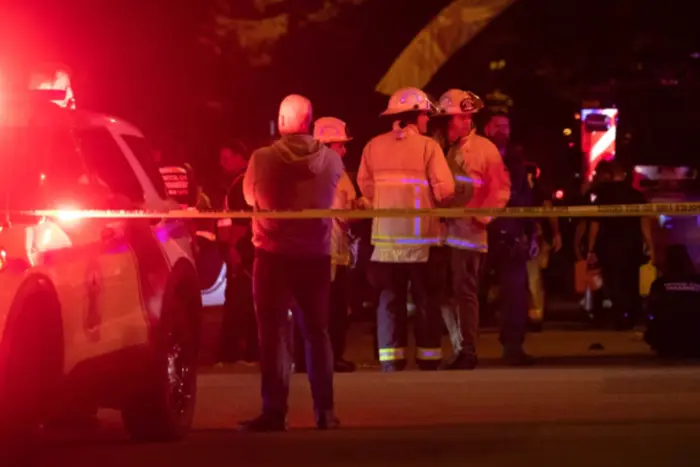 A car drove into a crowd at the festival