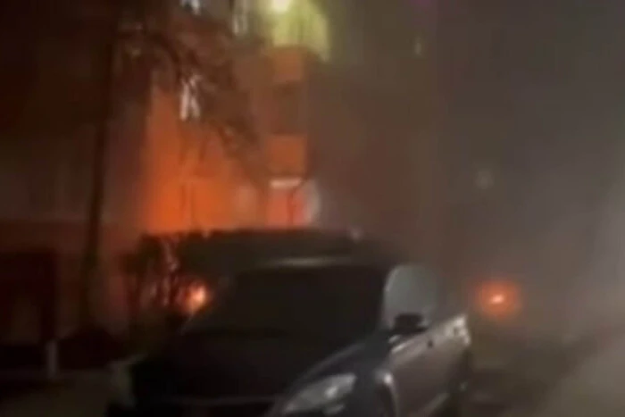 Fires and explosions in Taganrog