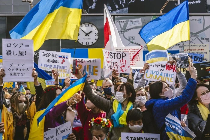 The share of opponents of Russia in the USA