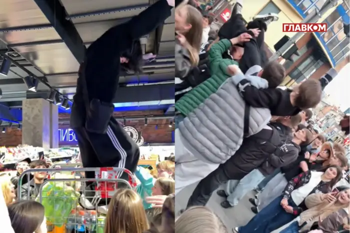 Teenagers make noise to the songs of the Sumy tragedy