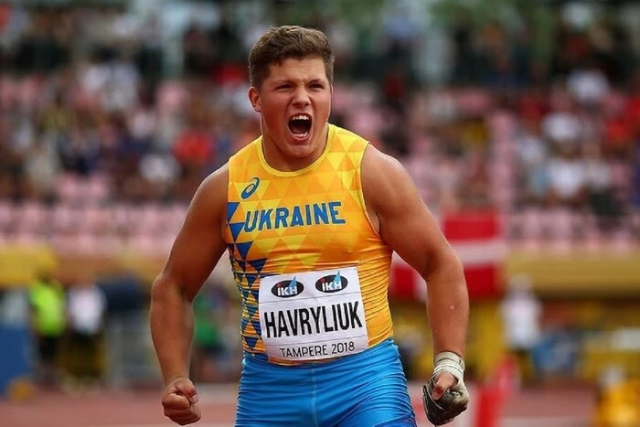 Havryliuk - disqualified athlete
