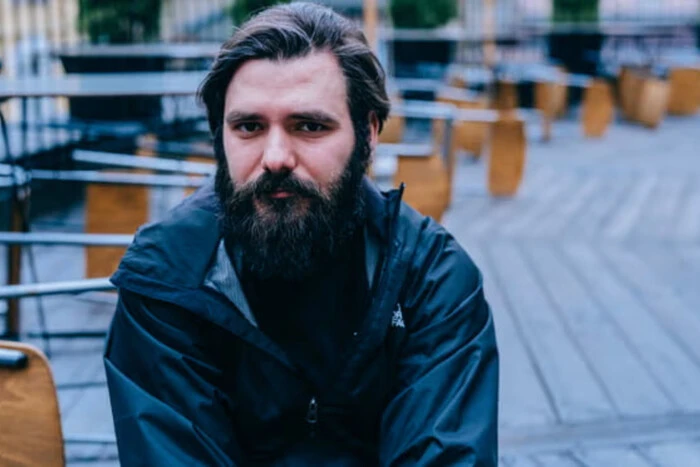 Former Azov Chief of Staff Krotevych Meets with His Supporters