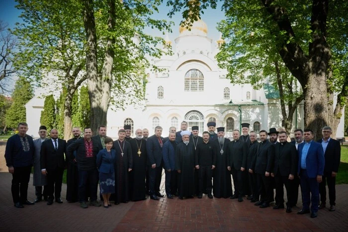 The President and members of the All-Ukrainian Council of Churches