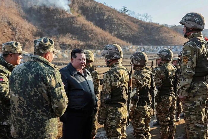 North Korean soldiers in the war against Ukraine