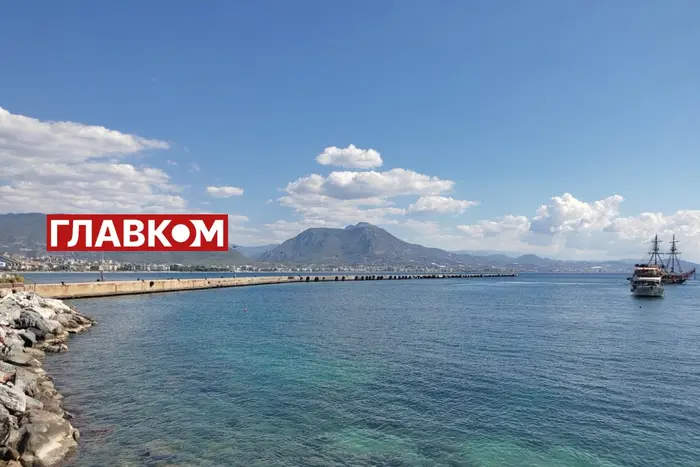 Beach view in Egypt, Bulgaria, Turkey