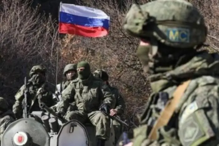 Російські військові на напрямку фронту