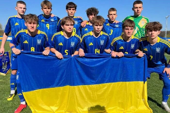 Die U-16-Nationalmannschaft der Ukraine besiegte Montenegro beim Vier-Nationen-Turnier