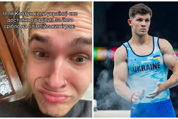 Der Turner Chepurnyi hat ein Video repostet, in dem über Kovtun, der sich über die Ukrainer beschwert hat, gelacht wird