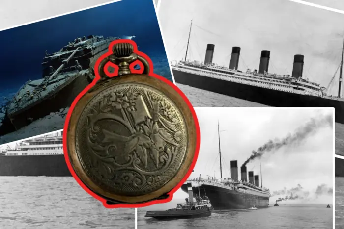 The pocket watch of a Titanic passenger