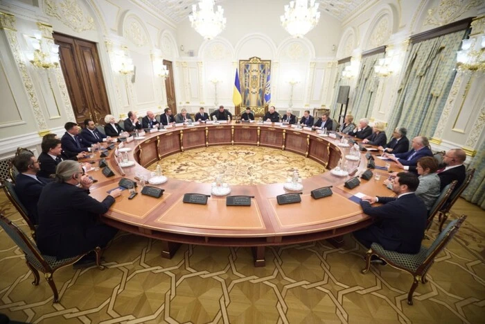 Zeleński podsumował spotkanie z przedstawicielami Parlamentu Europejskiego i krajów partnerskich