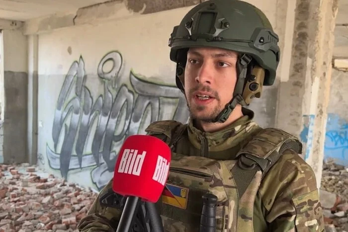German volunteers defend Ukraine from the Russian Federation