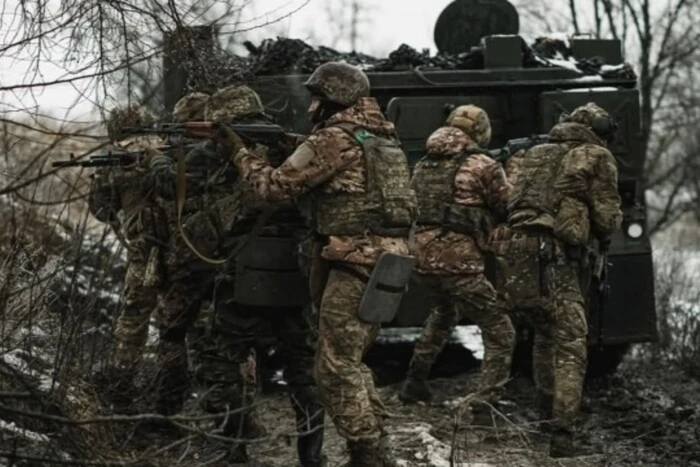 Українські військові на Курщині