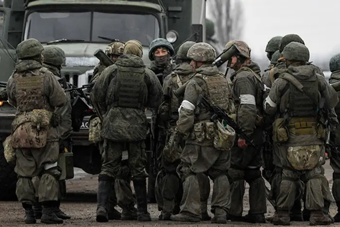 Зображення російських солдат на фронті