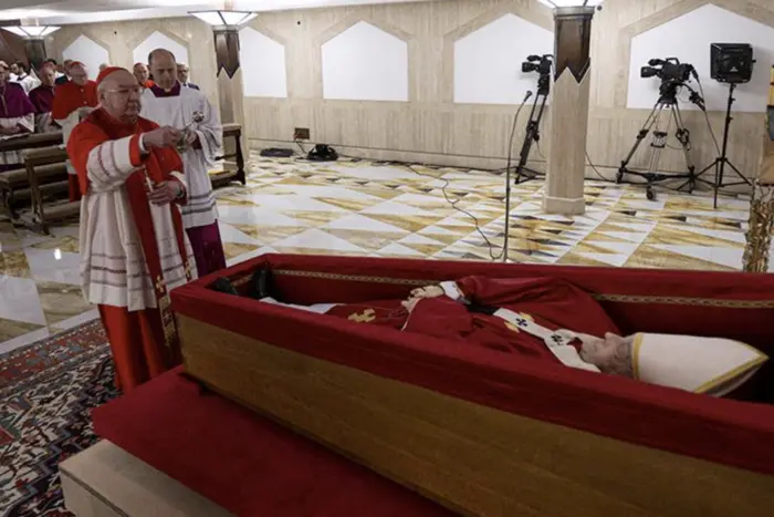Funeral of the Pope in the Vatican