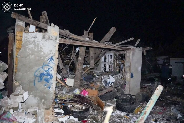 Consequences of the enemy attack in Odesa