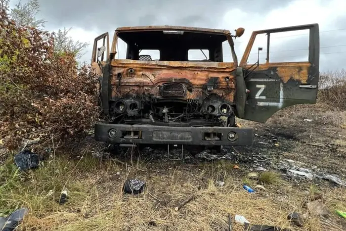 Demonstration of the enemy's defeat by the Ukrainian army