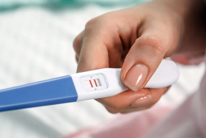 The world's first child born