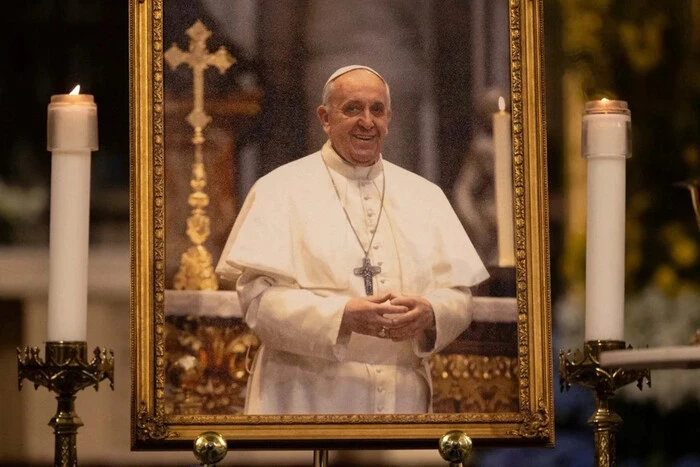 The funeral of the Pope without the participation of believers
