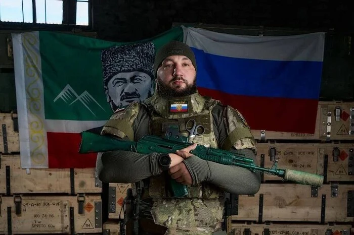 Eliminated Kadyrov member of the special unit 'Akhmat'