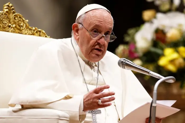 The first pope in a century outside the Vatican