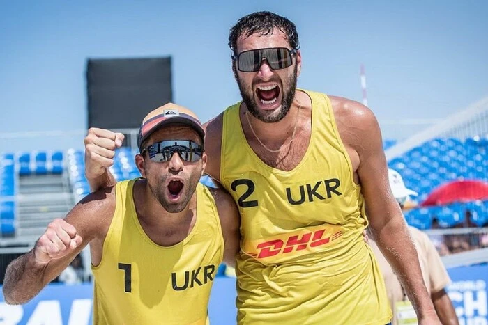 Die ukrainischen Beachvolleyballspieler Popov und Reznik kehren zu gemeinsamen Auftritten zurück