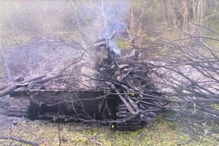 Вертоліт РФ обстріляв окупантів в Курській області