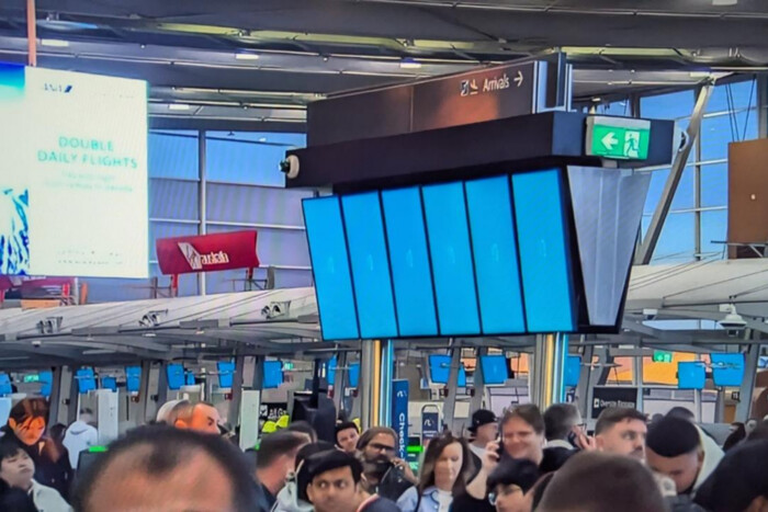 Global technological breakdown at airports