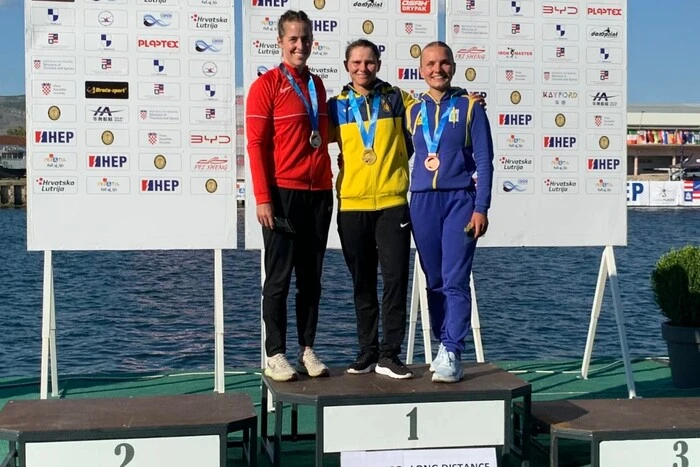 Ukrainerinnen haben Medaillen bei der Weltmeisterschaft im Kajak- und Kanumarathon gewonnen