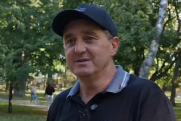 Український шоумен в студії