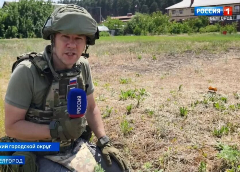 Elimination of Russian propagandist in Belgorod