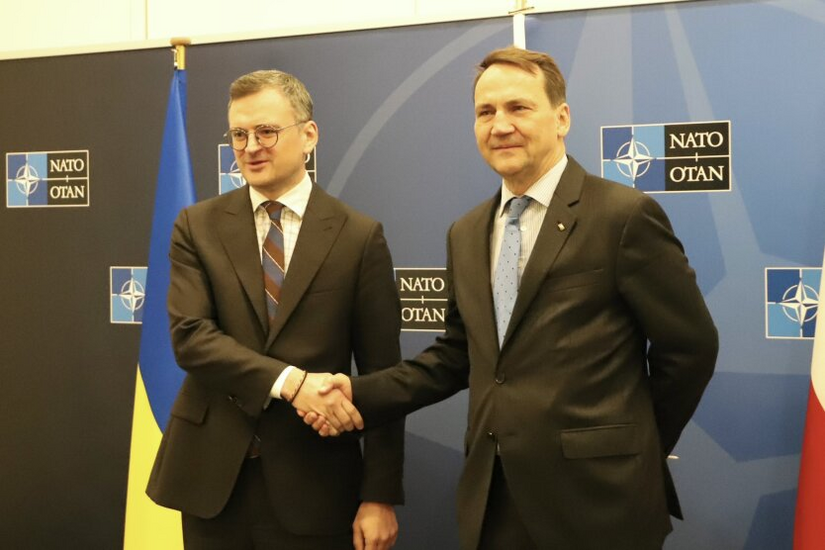 Kuleba at the conference in Olsztyn
