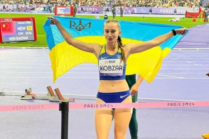 Natalia Kobzar gewinnt das neunte 'Gold' bei den Paralympics