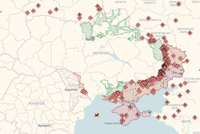 Mapa online działań wojennych na Ukrainie na 10 lutego: sytuacja na froncie