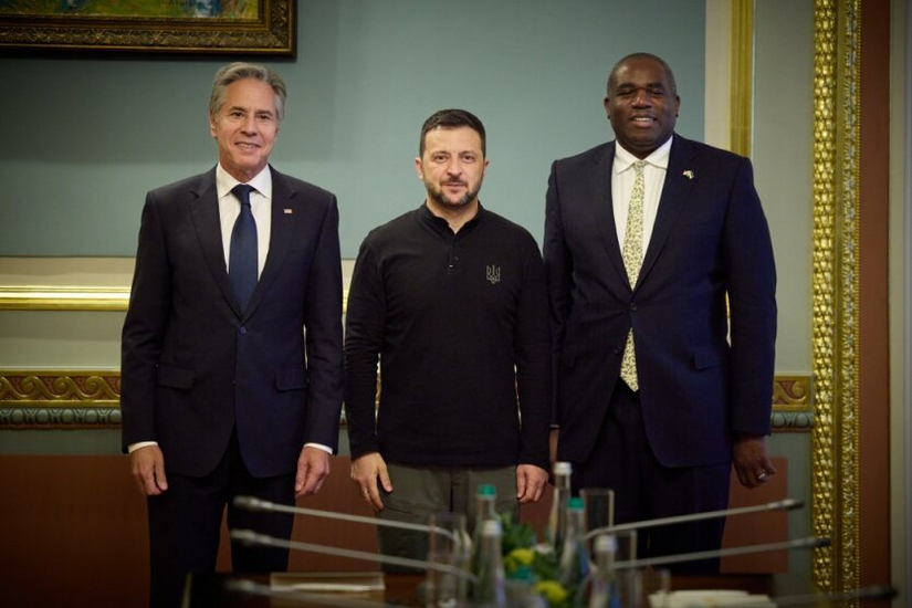 Zelensky, Blinken, Lemmy, long-range weapons, fair peace