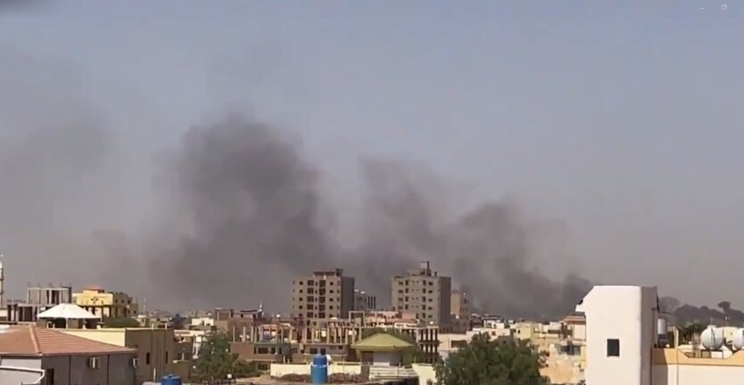 Shot down cargo plane in Sudan