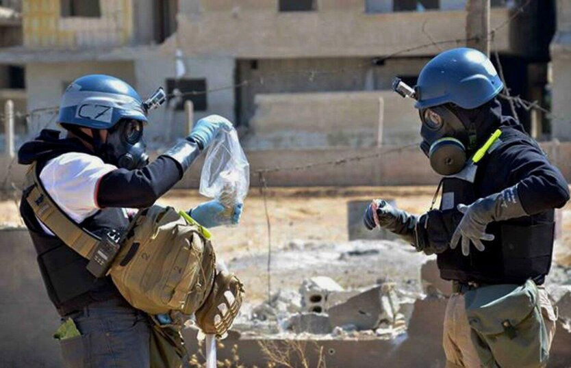 Experts from the organization for the prohibition of chemical weapons in Syria