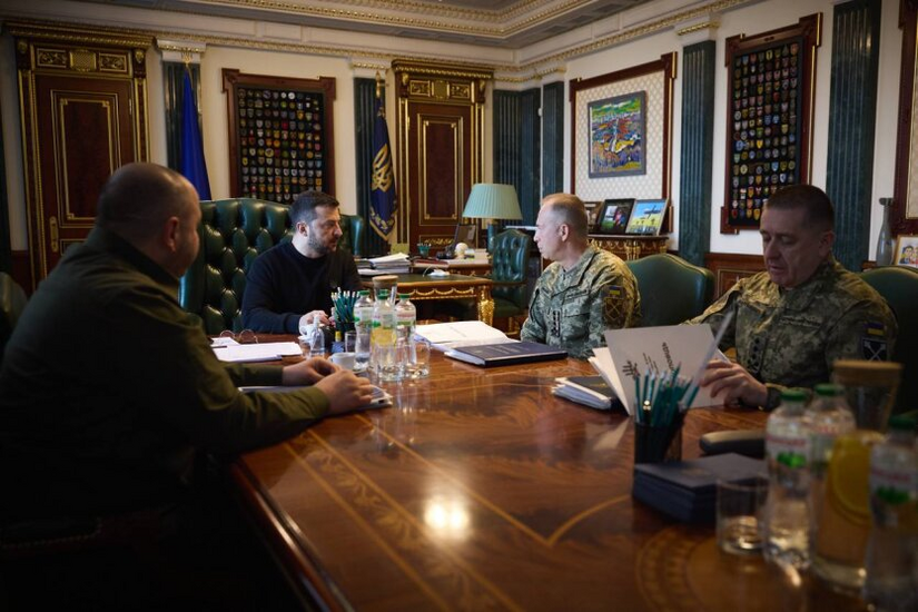 Zelensky met with Syrsky against the backdrop of escalation on the front