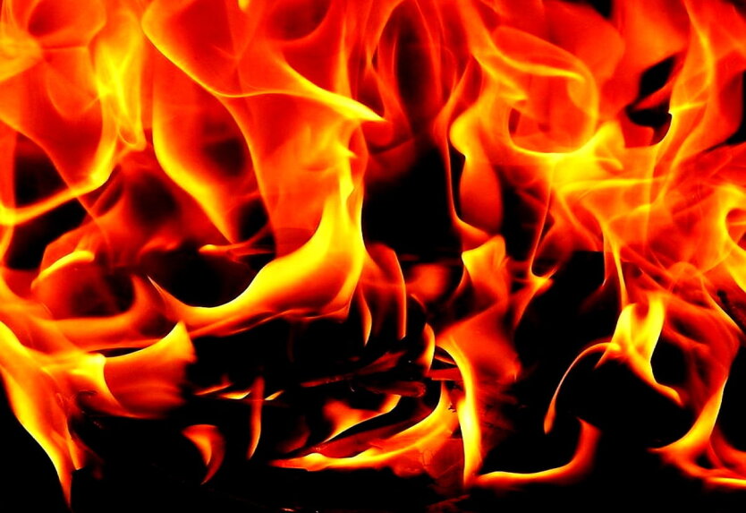 In Zaporizhia, an industrial enterprise caught fire after a drone attack