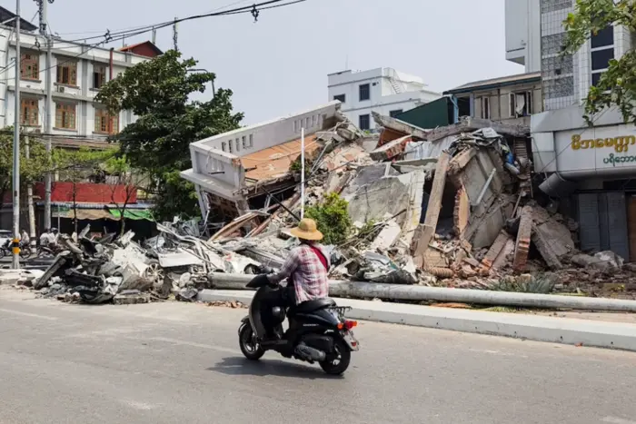 Rebuilding after the earthquake in Myanmar