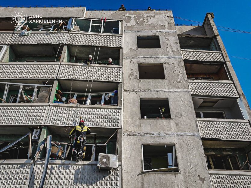 Injured after missile strike in Kharkiv
