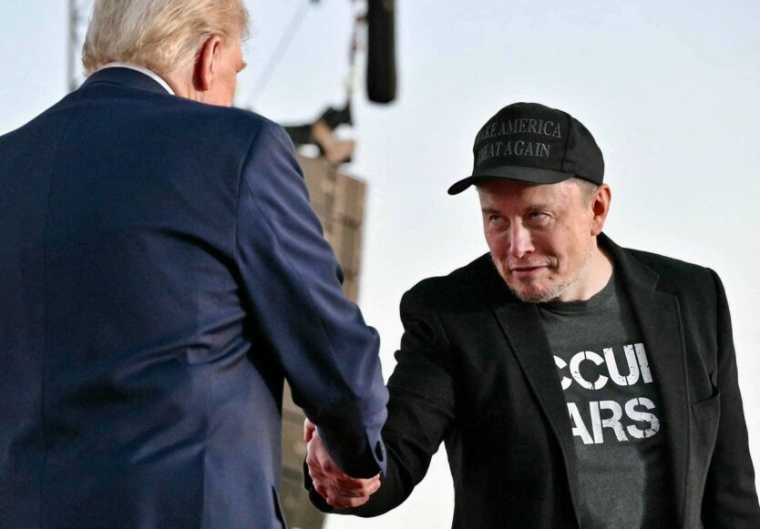 Tyler Musk and Donald Trump
