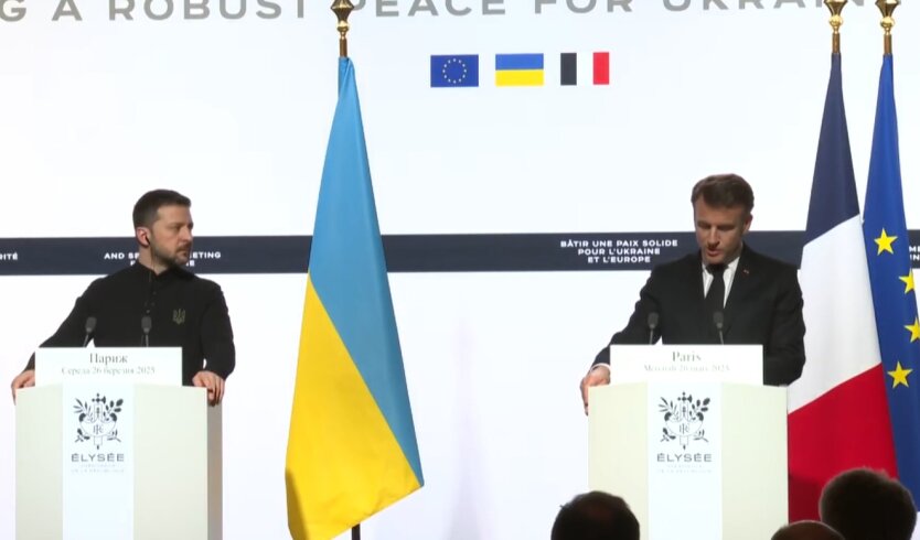 Meeting of the Presidents of Ukraine and France