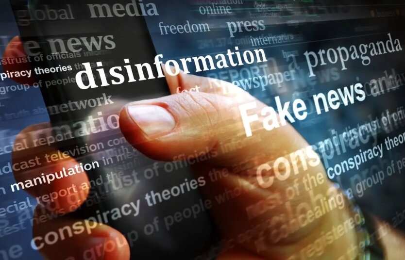 Image of the Russian information invasion against Ukraine