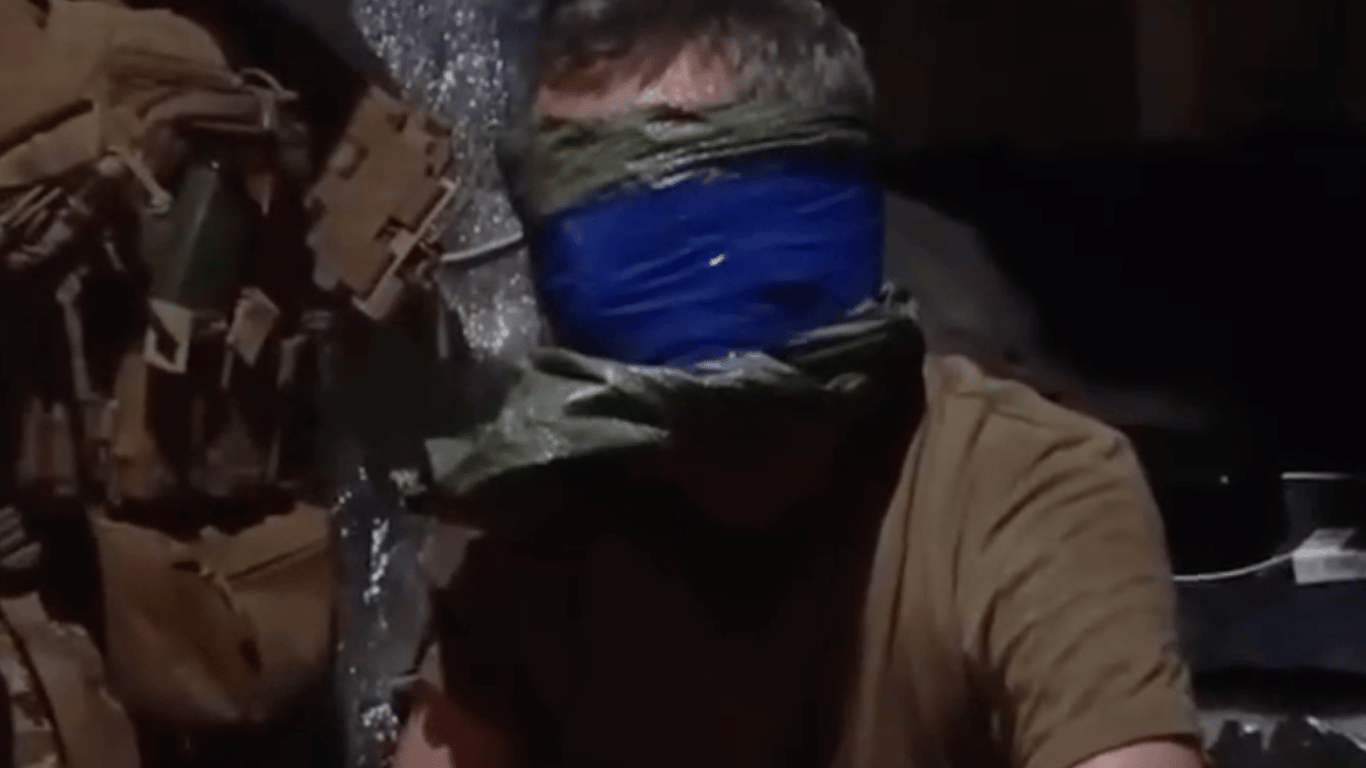 Pod Charkowem żołnierze wzięli do niewoli rosyjskiego żołnierza - wideo z przesłuchania