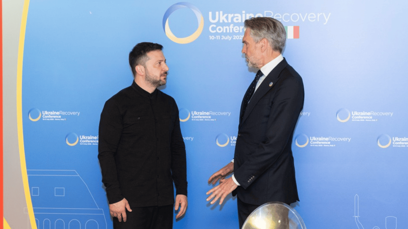 Zeleński spotkał się z premierem Holandii - o czym rozmawiali